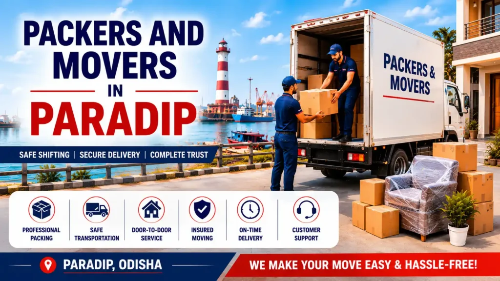 Packers and Movers in Paradip